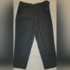 Vintage Fashion Bug "The Elizabeth Pant" BNWT Blue And Grey 20W